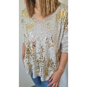 Pull Diane beige