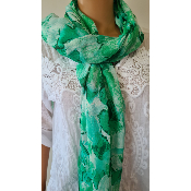 Foulard Lisa vert