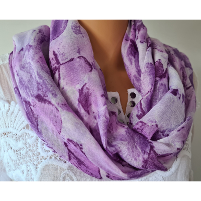 Foulard Lisa Lavande