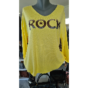 Pull Rock jaune