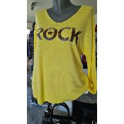 Pull Rock jaune