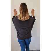 Pull vintage de couleur noir