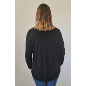 Pull Gala noir argenté