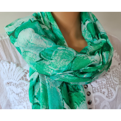 Foulard Lisa vert