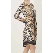 Robe Léopard avec strass