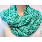 Foulard Sylvie vert