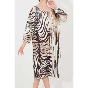 Robe Caro avec strass grande taille