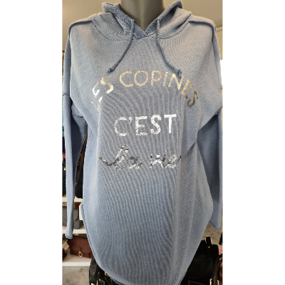 Sweat les copines c'est la vie en bleu