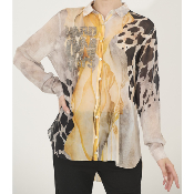 Chemise en voilage Liane