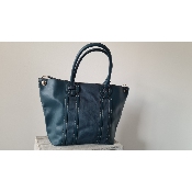 Sac à main Jeanne bleu pétrole