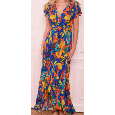Robe longue Caraïbes