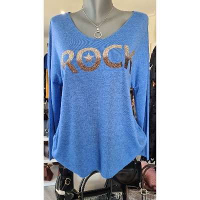 Pull Rock bleu