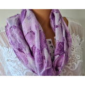 Foulard Lisa Lavande