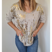 Pull Diane beige