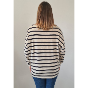 Pull marin bleu marine