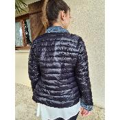 Veste doudoune effet jeans 