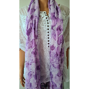 Foulard Lisa Lavande